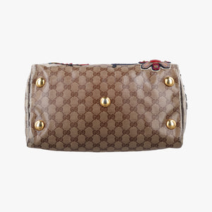 Pre-owned Gucci Babushka Multicolour PVC coated canvas×Leather 207775 handbag | stylenewstar