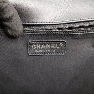 Pre-owned Chanel BOY CHANEL Black Leather A92193 shoulderbag | stylenewstar