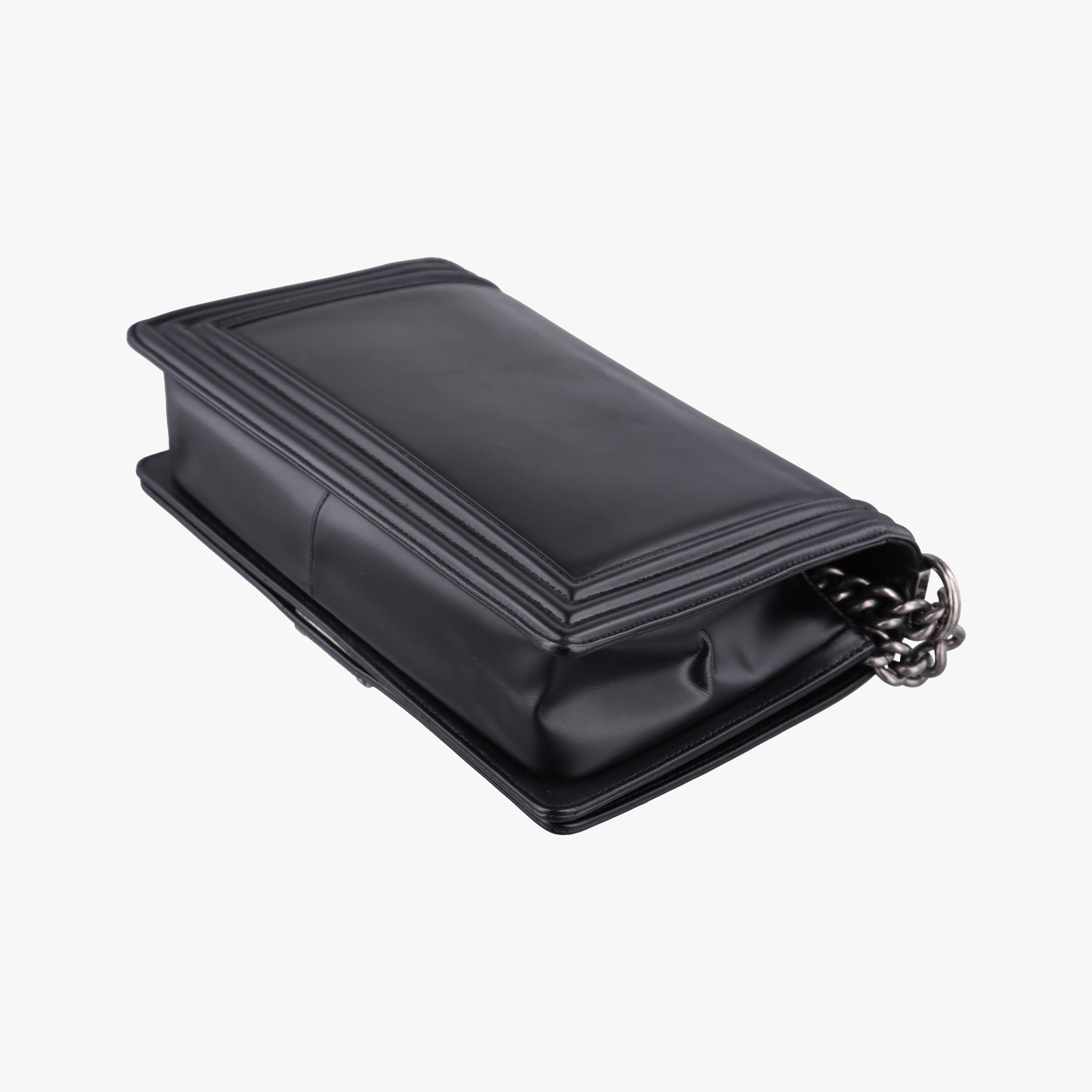 Pre-owned Chanel BOY CHANEL Black Leather A92193 shoulderbag | stylenewstar