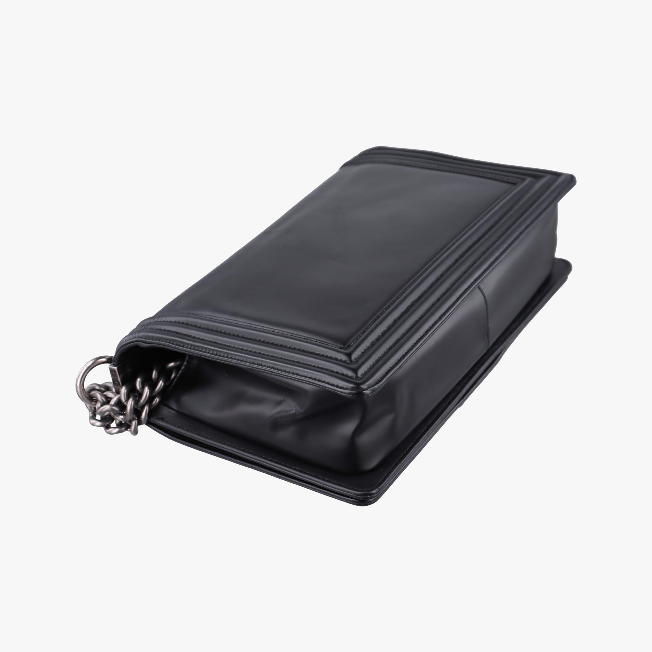 Pre-owned Chanel BOY CHANEL Black Leather A92193 shoulderbag | stylenewstar