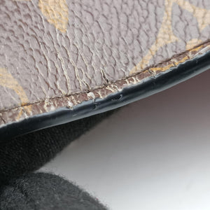 Vintage Louis Vuitton SAINT PLACIDE brown×CERISE Monogram Canvas×calf leather M43713 shoulderbag | stylenewstar