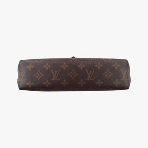 Vintage Louis Vuitton SAINT PLACIDE brown×CERISE Monogram Canvas×calf leather M43713 shoulderbag | stylenewstar