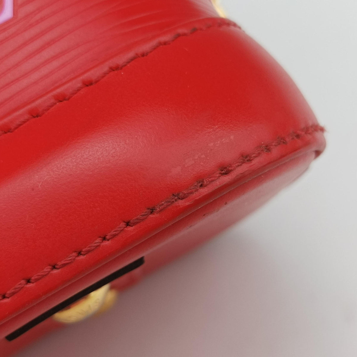 Pre-owned Louis Vuitton Alma BB Red EPI M53513 shoulderbag | stylenewstar