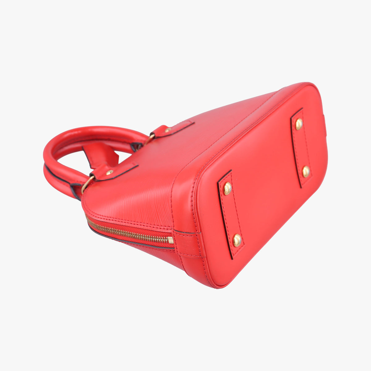Pre-owned Louis Vuitton Alma BB Red EPI M53513 shoulderbag | stylenewstar