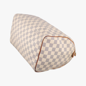 Pre-owned Louis Vuitton Speedy 30 AZUR Damier Canvas N41533 handbag | stylenewstar