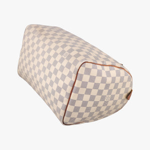 Pre-owned Louis Vuitton Speedy 30 AZUR Damier Canvas N41533 handbag | stylenewstar