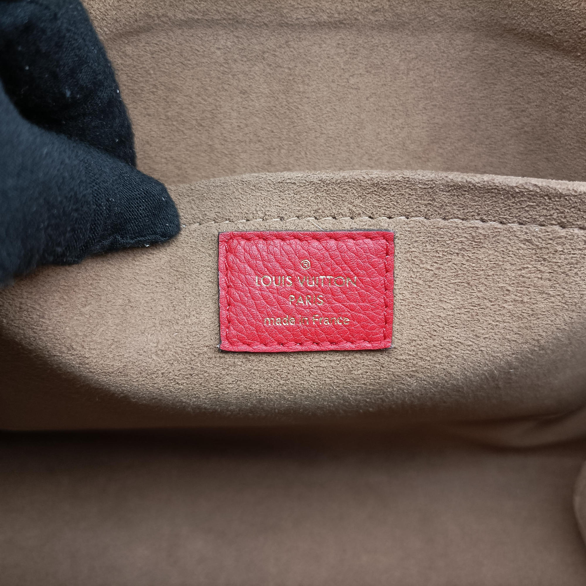 Pre-owned Louis Vuitton MARIGNAN Brown×COQUELICOT Monogram Canvas×calf leather M44544 shoulderbag | stylenewstar
