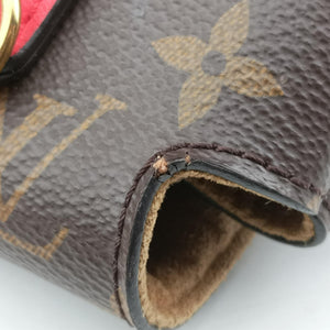 Pre-owned Louis Vuitton MARIGNAN Brown×COQUELICOT Monogram Canvas×calf leather M44544 shoulderbag | stylenewstar