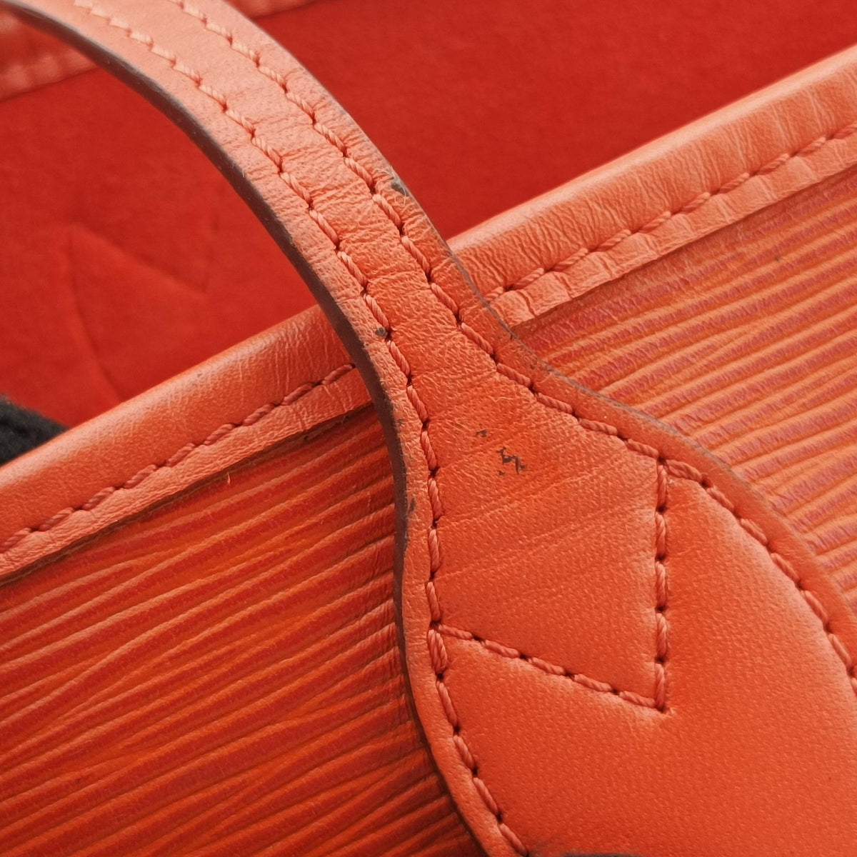 Secondhand Louis Vuitton NEVERFULL MM PIMENT Epi M40884 shoulderbag | stylenewstar