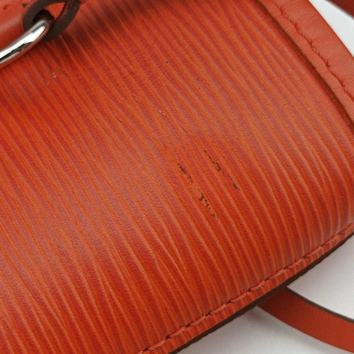 Secondhand Louis Vuitton NEVERFULL MM PIMENT Epi M40884 shoulderbag | stylenewstar