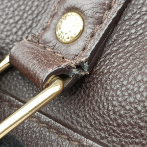Pre-owned Louis Vuitton Sofia Coppola SC Bag GM Chocolate Taurillon leather M94342 shoulderbag | stylenewstar