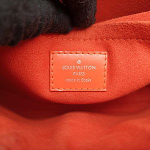 Pre-owned Louis Vuitton SAINT MICHEL Monogram/Brown x Orange Monogram Canvas×epi  shoulderbag | stylenewstar