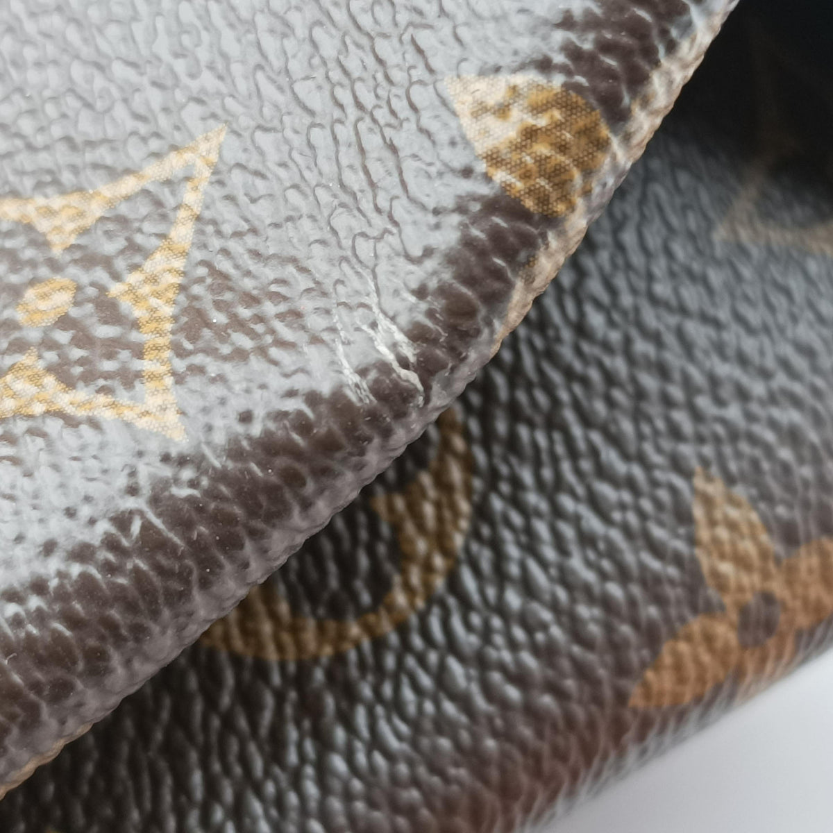 Pre-owned Louis Vuitton SAINT MICHEL Monogram/Brown x Orange Monogram Canvas×epi  shoulderbag | stylenewstar