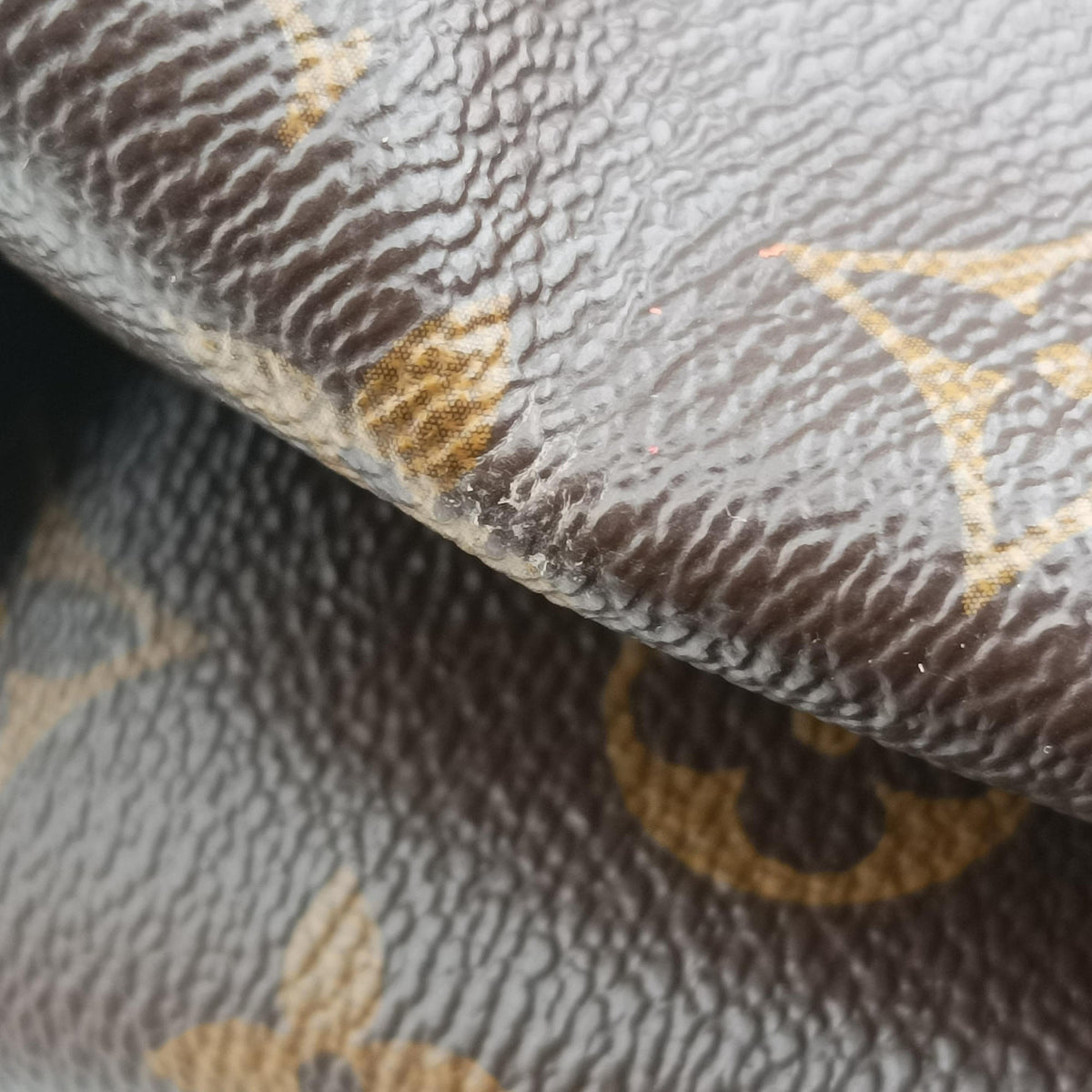 Pre-owned Louis Vuitton SAINT MICHEL Monogram/Brown x Orange Monogram Canvas×epi  shoulderbag | stylenewstar