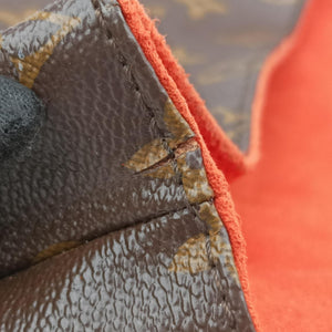 Pre-owned Louis Vuitton SAINT MICHEL Monogram/Brown x Orange Monogram Canvas×epi  shoulderbag | stylenewstar