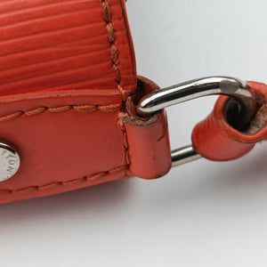 Pre-owned Louis Vuitton SAINT MICHEL Monogram/Brown x Orange Monogram Canvas×epi  shoulderbag | stylenewstar