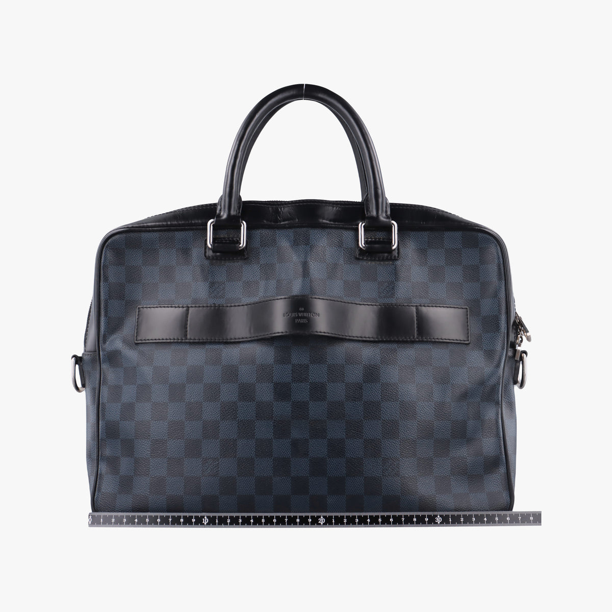 Pre-owned Louis Vuitton Porte-Documents Business Cobalt×Noir Damier canvas N41347 handbag | stylenewstar
