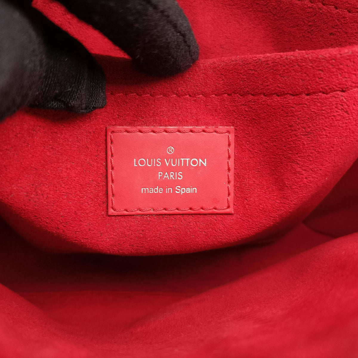 Pre-owned Louis Vuitton SAINT MICHEL Brown×COQUELICOT Monogram Canvas×epi M44031 shoulderbag | stylenewstar