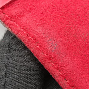 Pre-owned Louis Vuitton SAINT MICHEL Brown×COQUELICOT Monogram Canvas×epi M44031 shoulderbag | stylenewstar