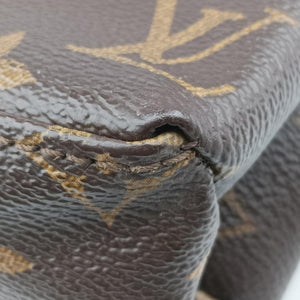 Pre-owned Louis Vuitton SAINT MICHEL Brown×COQUELICOT Monogram Canvas×epi M44031 shoulderbag | stylenewstar