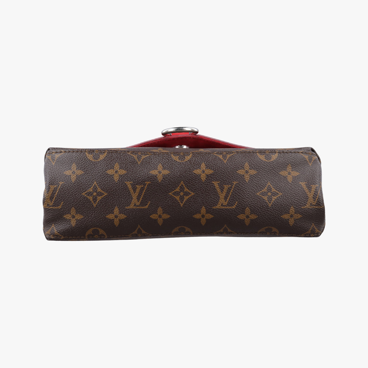 Pre-owned Louis Vuitton SAINT MICHEL Brown×COQUELICOT Monogram Canvas×epi M44031 shoulderbag | stylenewstar