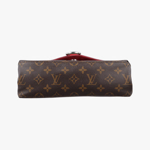 Pre-owned Louis Vuitton SAINT MICHEL Brown×COQUELICOT Monogram Canvas×epi M44031 shoulderbag | stylenewstar