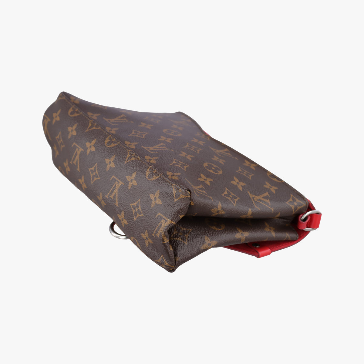 Pre-owned Louis Vuitton SAINT MICHEL Brown×COQUELICOT Monogram Canvas×epi M44031 shoulderbag | stylenewstar