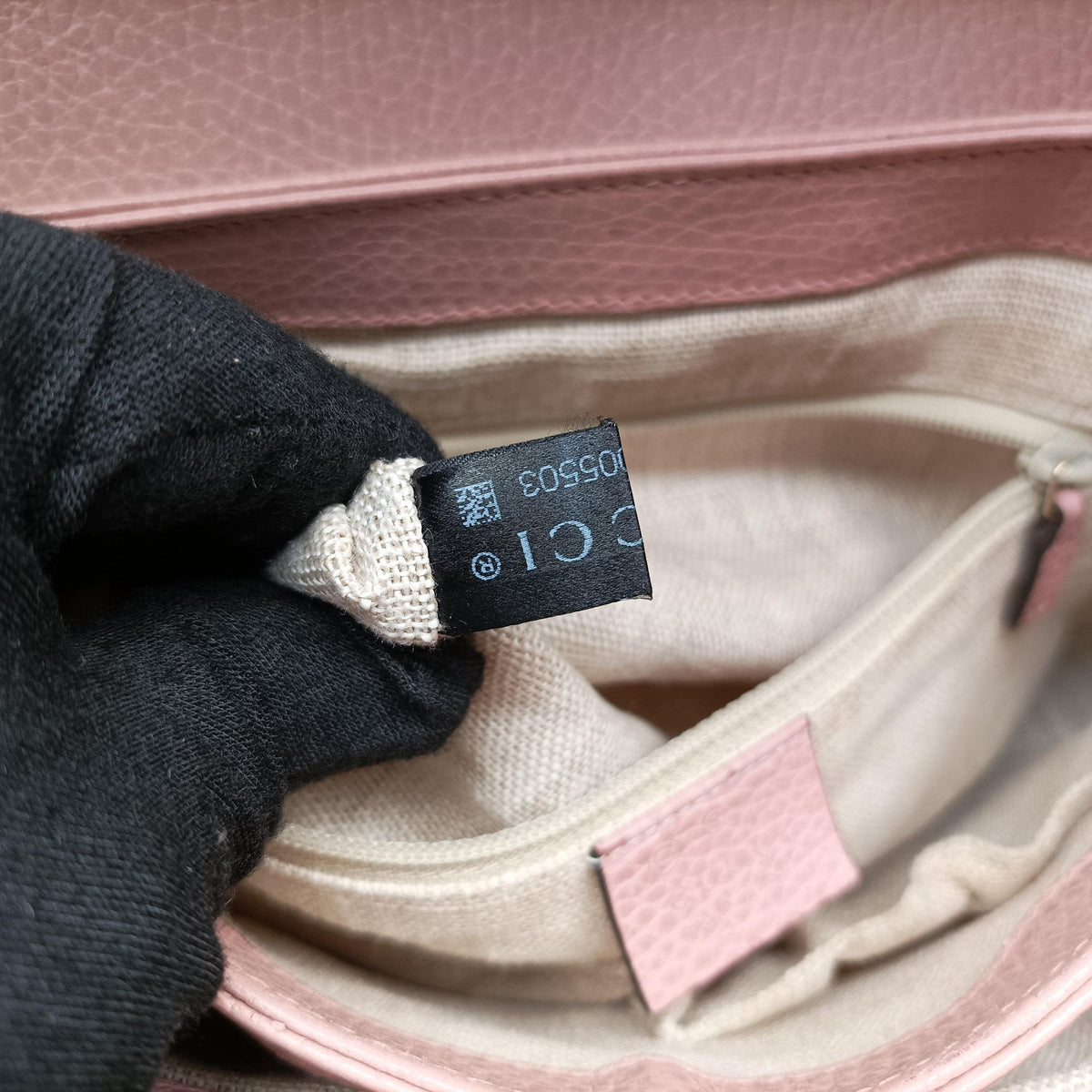 Secondhand Gucci Interlocking G Pink Leather 510302 shoulderbag | stylenewstar