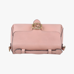 Secondhand Gucci Interlocking G Pink Leather 510302 shoulderbag | stylenewstar