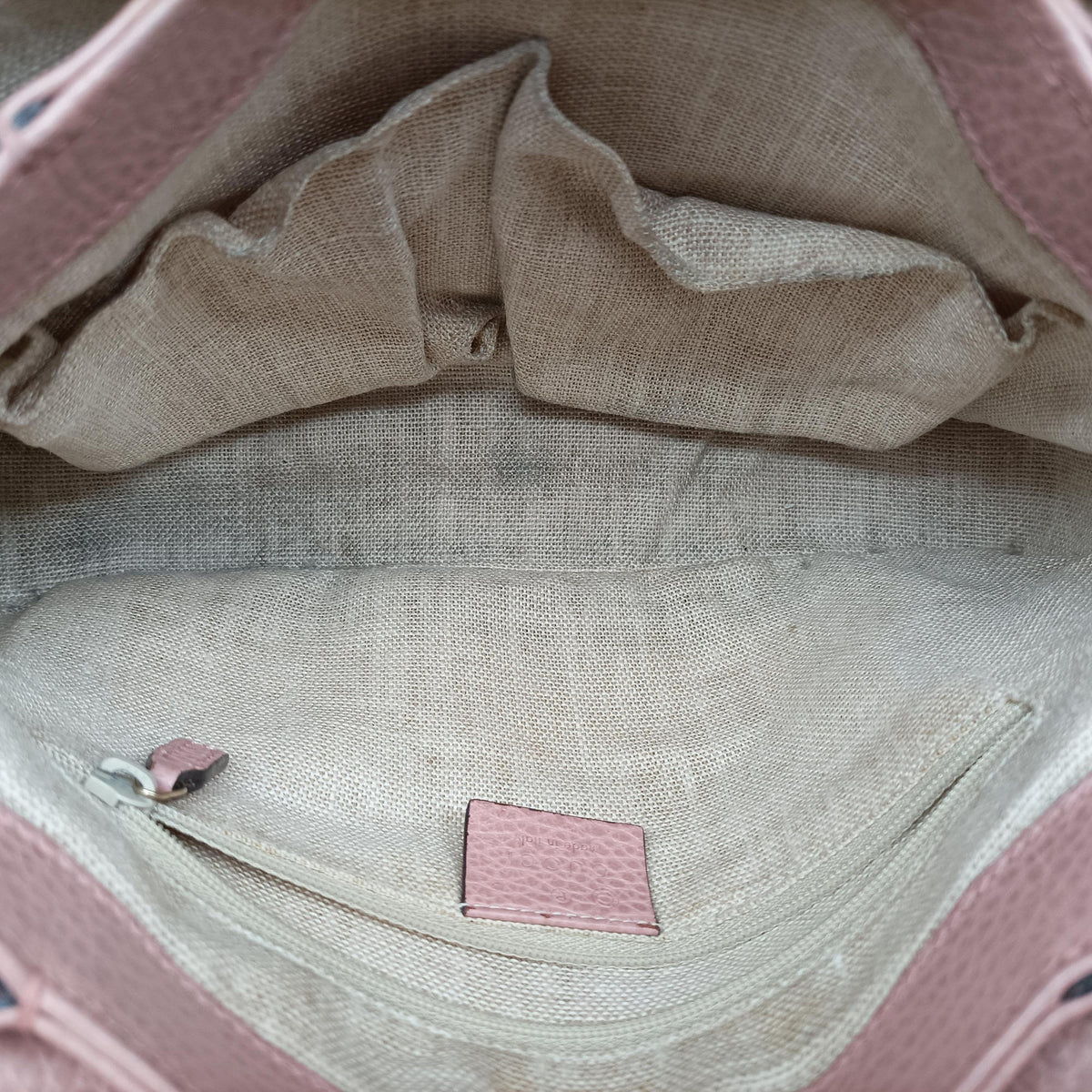 Secondhand Gucci Interlocking G Pink Leather 510302 shoulderbag | stylenewstar