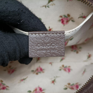 Pre-owned Gucci Neo Vintage Messenger beige×brown PVC coated canvas×Leather 476466 shoulderbag | stylenewstar