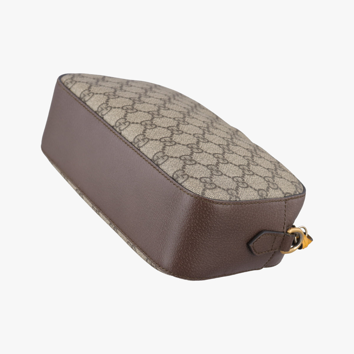 Pre-owned Gucci Neo Vintage Messenger beige×brown PVC coated canvas×Leather 476466 shoulderbag | stylenewstar