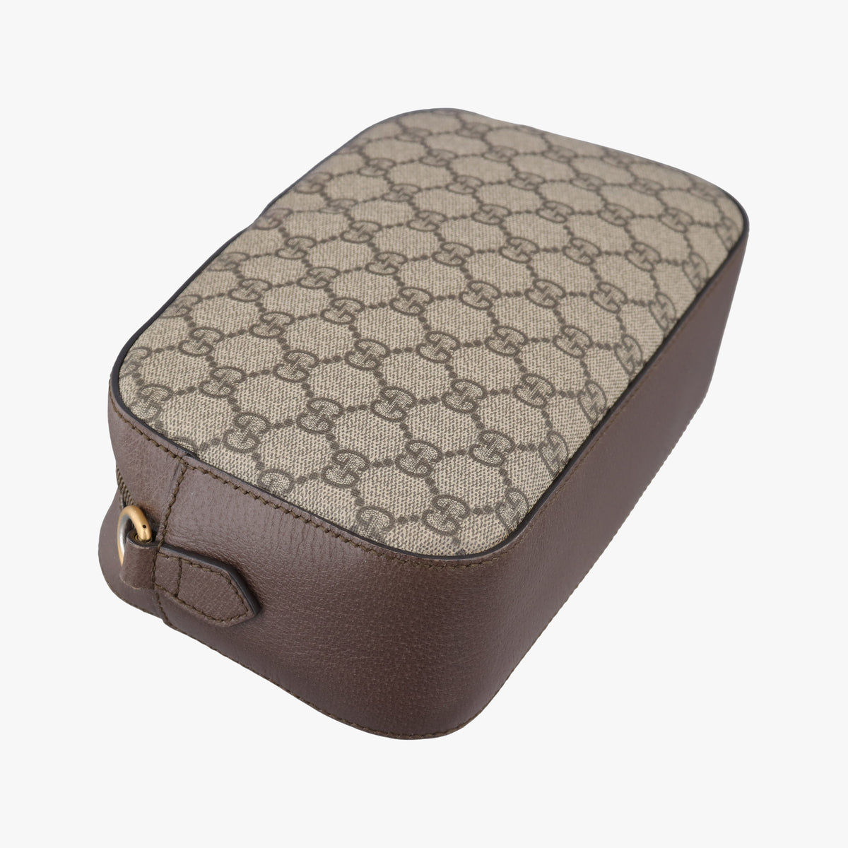 Pre-owned Gucci Neo Vintage Messenger beige×brown PVC coated canvas×Leather 476466 shoulderbag | stylenewstar