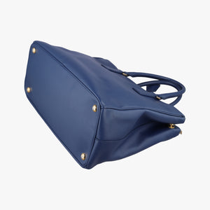 Vintage Prada Galleria Blue SAFFIANO Leather BN2274 shoulderbag | stylenewstar