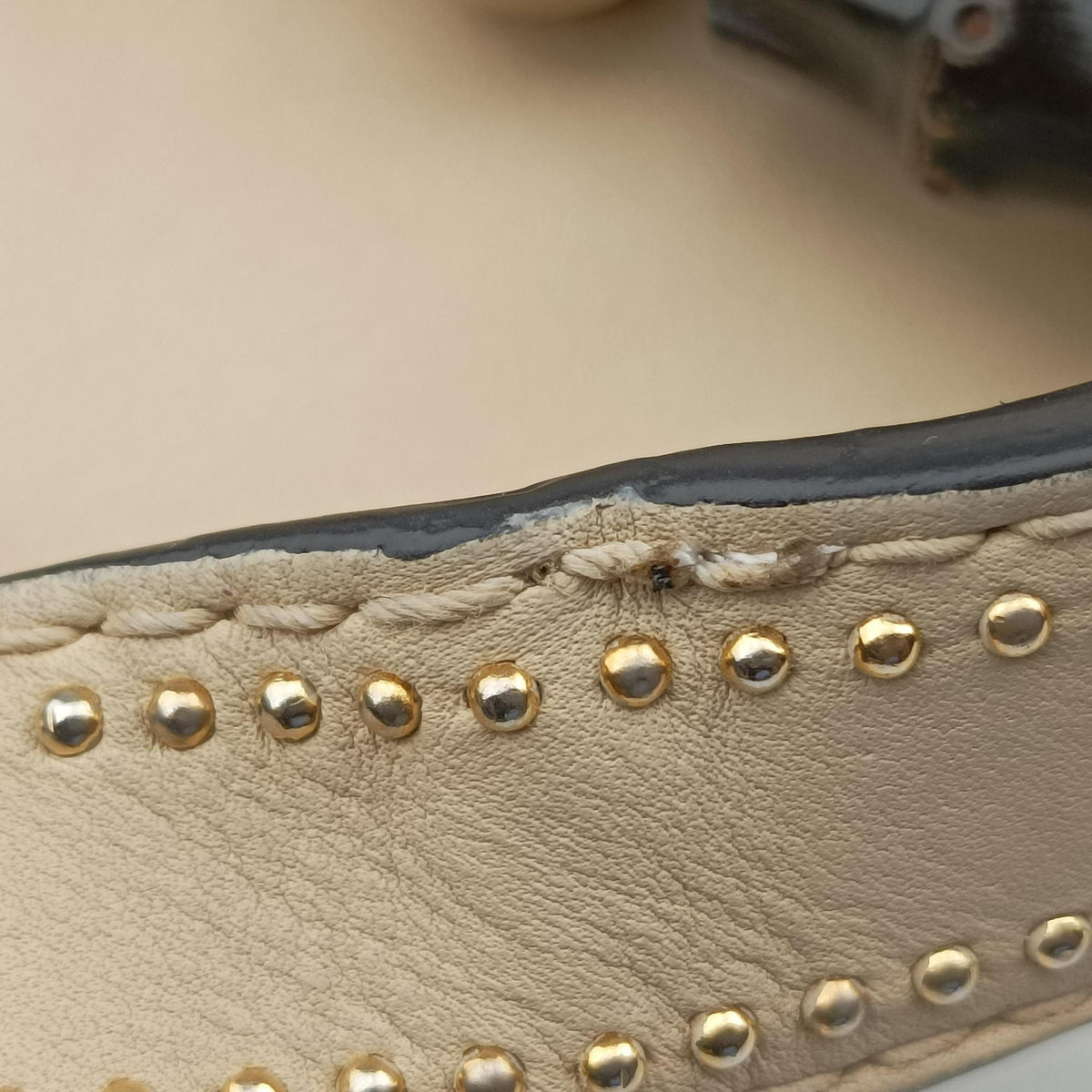 Secondhand Gucci Snaffle Bit Beige Leather 263955 shoulderbag | stylenewstar
