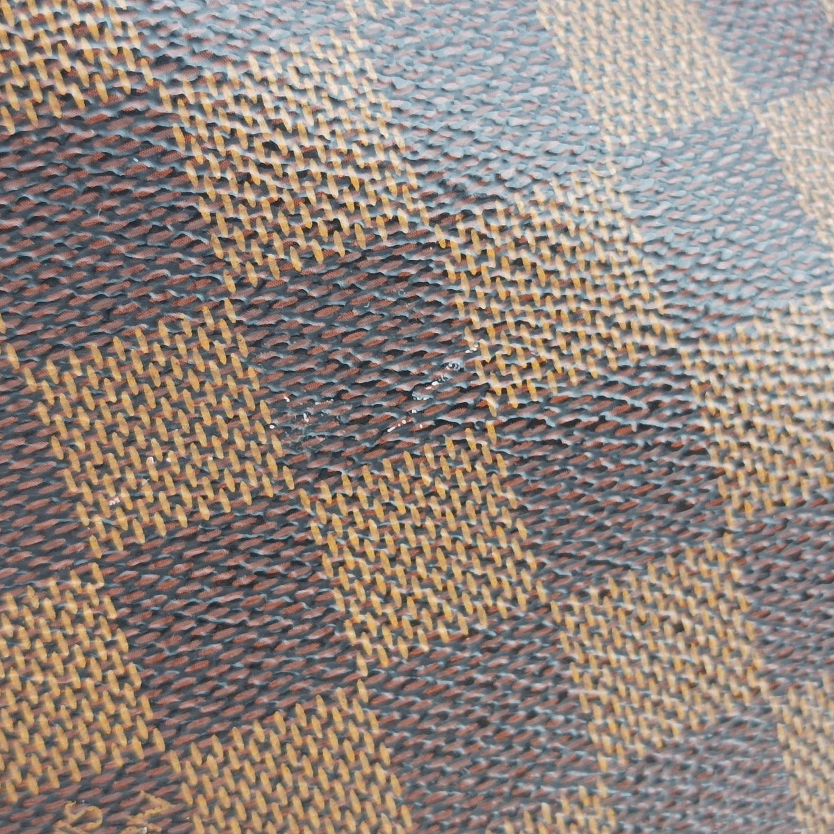 Pre-owned Louis Vuitton SALEYA PM EBENE Damier Canvas N51183 handbag | stylenewstar