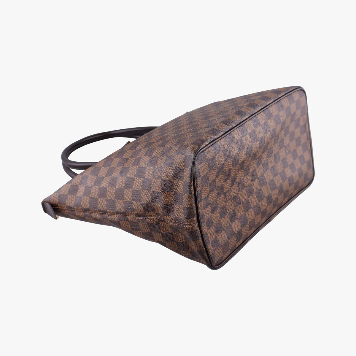 Pre-owned Louis Vuitton SALEYA PM EBENE Damier Canvas N51183 handbag | stylenewstar