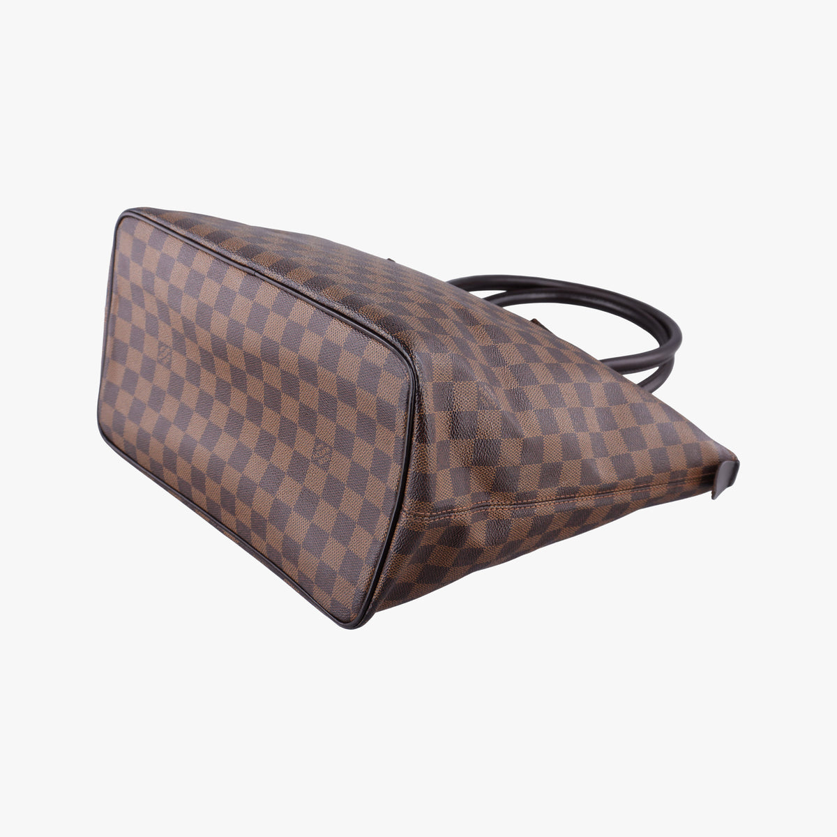Pre-owned Louis Vuitton SALEYA PM EBENE Damier Canvas N51183 handbag | stylenewstar