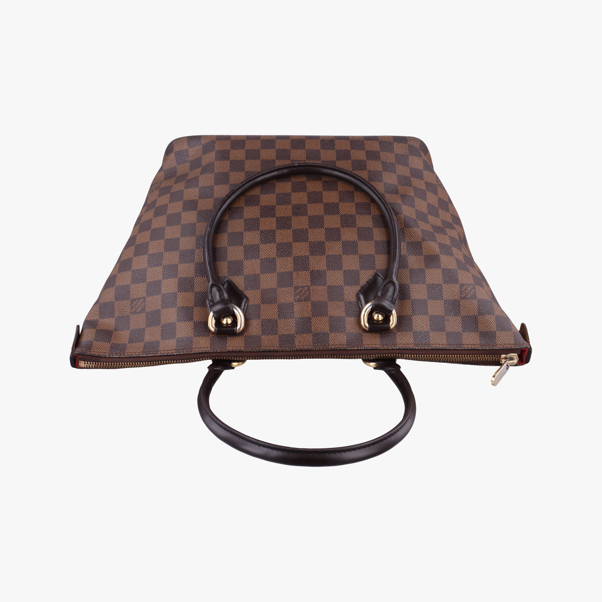 Pre-owned Louis Vuitton SALEYA PM EBENE Damier Canvas N51183 handbag | stylenewstar