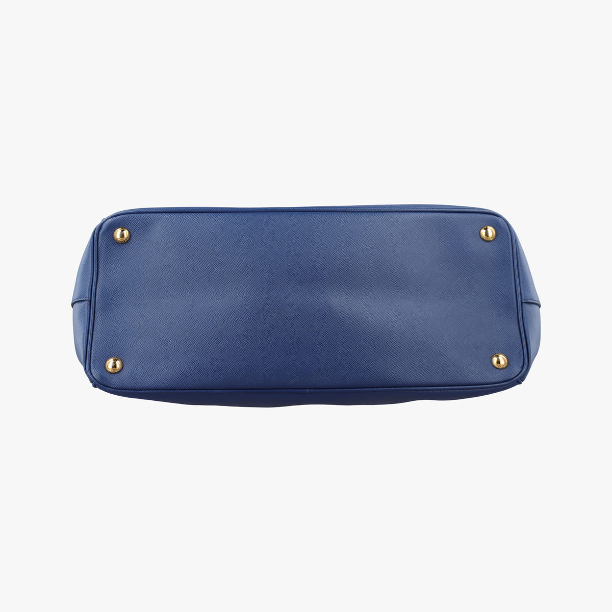 Pre-owned Prada Galleria Blue SAFFIANO Leather BN2274 handbag | stylenewstar