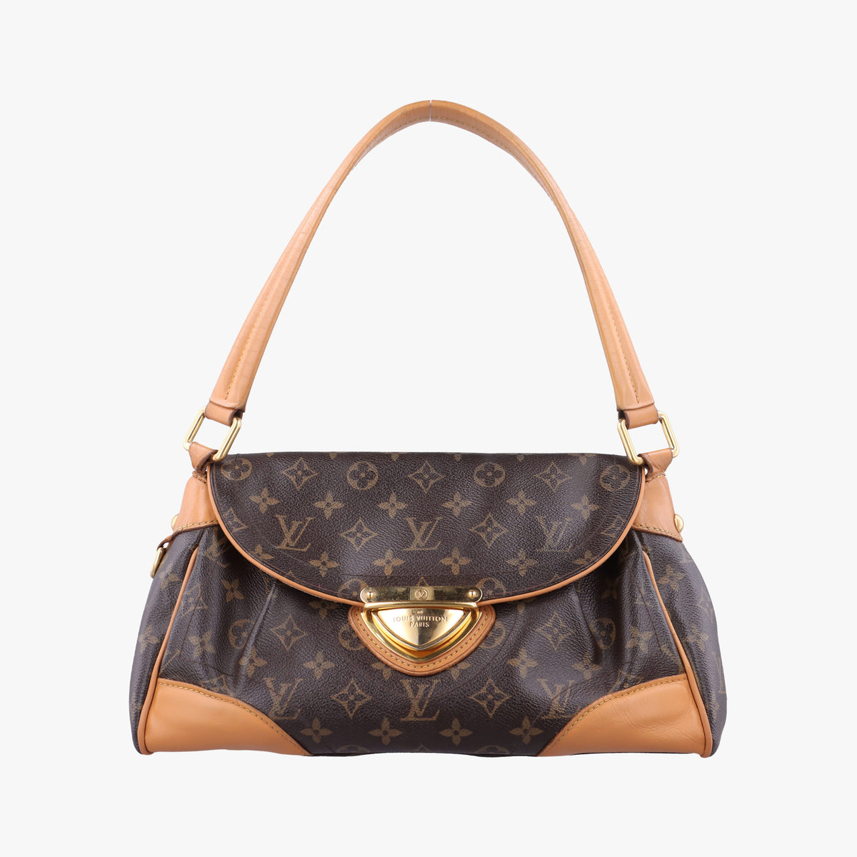 Secondhand Louis Vuitton Beverly MM brown Monogram Canvas M40121 handbag | stylenewstar
