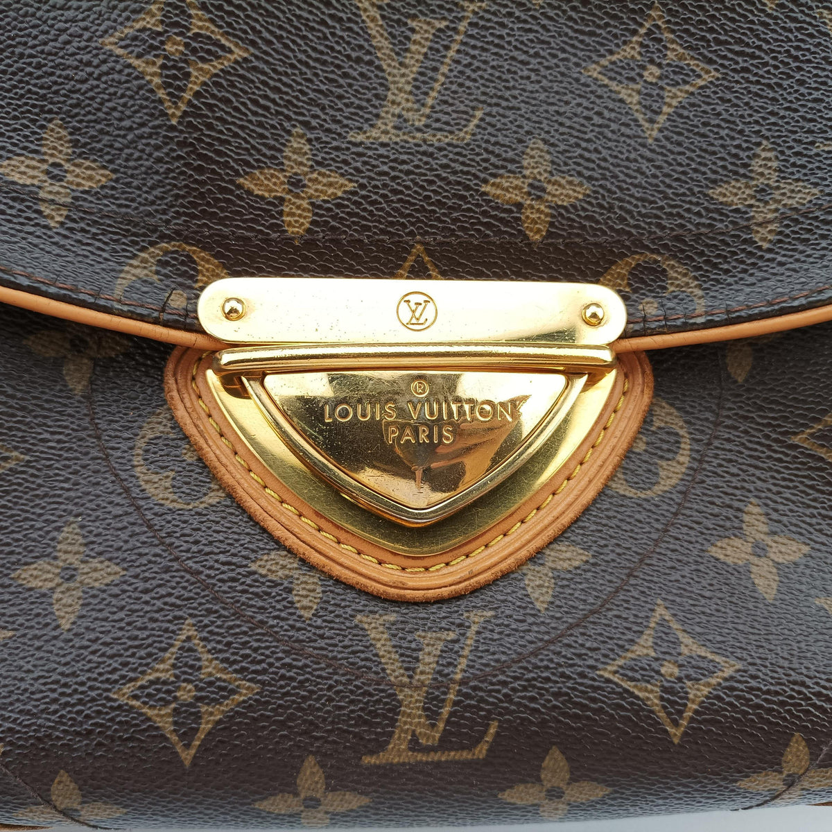 Secondhand Louis Vuitton Beverly MM brown Monogram Canvas M40121 handbag | stylenewstar