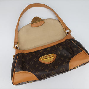 Secondhand Louis Vuitton Beverly MM brown Monogram Canvas M40121 handbag | stylenewstar