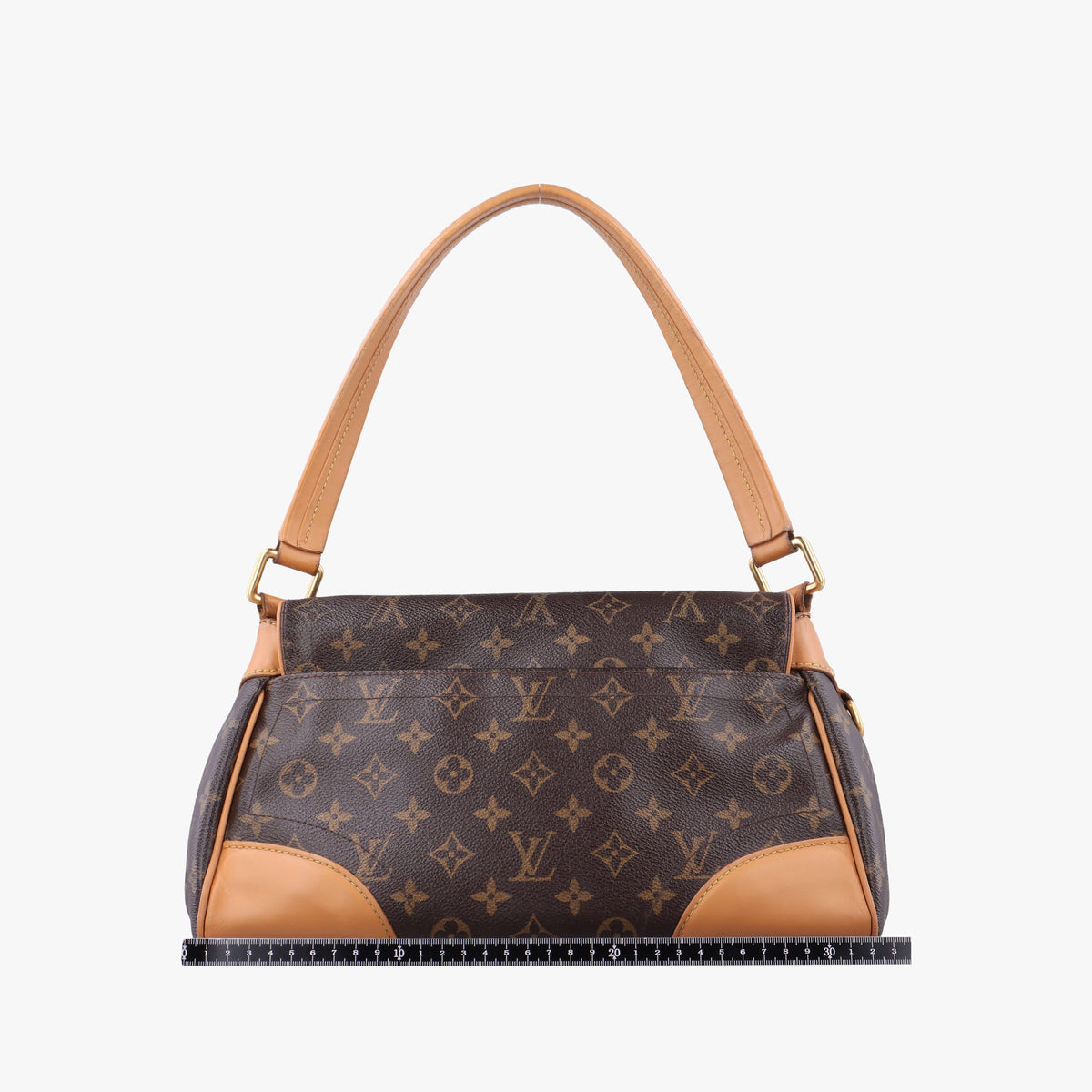 Secondhand Louis Vuitton Beverly MM brown Monogram Canvas M40121 handbag | stylenewstar