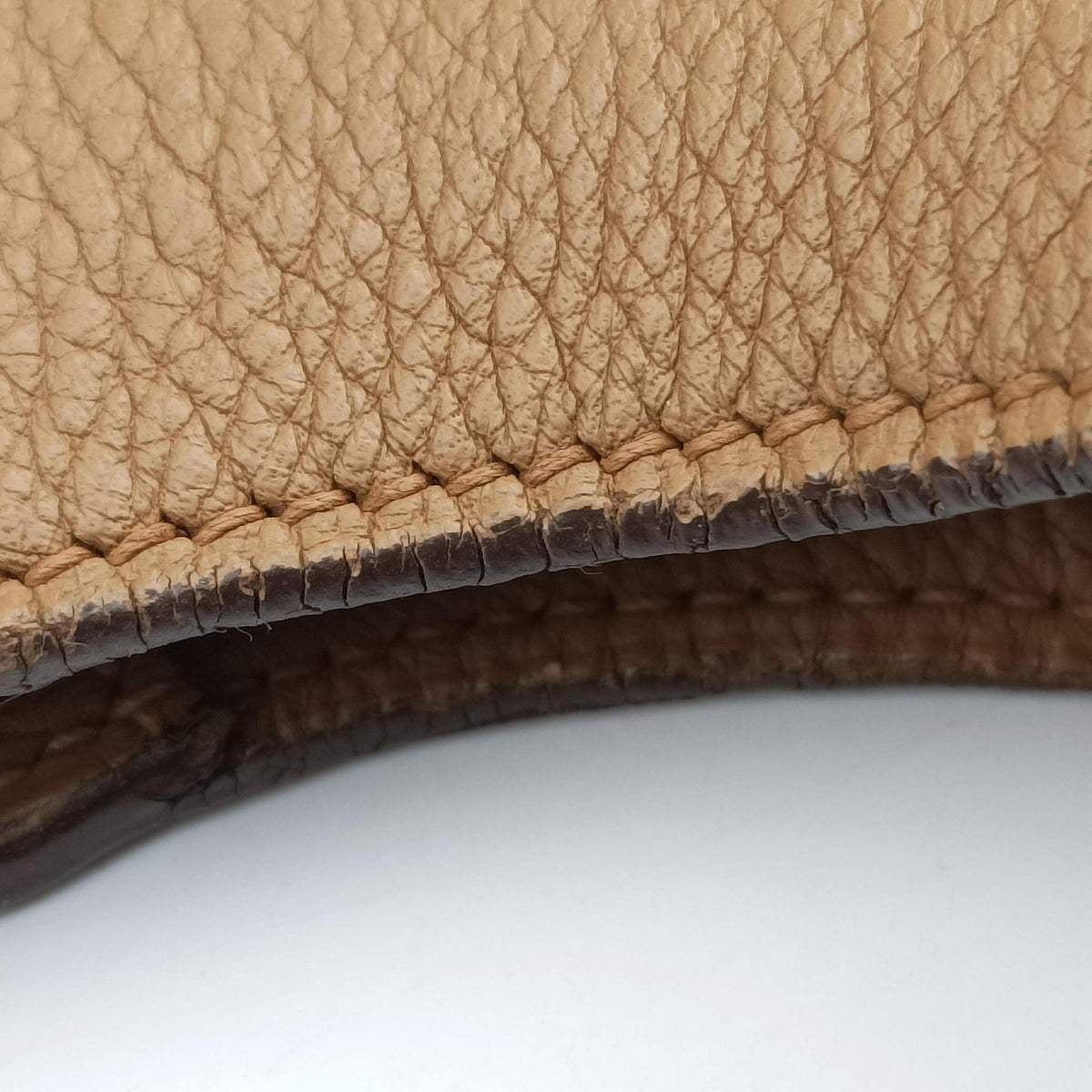 Pre-owned Hermes Good news Brown Taurillon Clemence  shoulderbag | stylenewstar