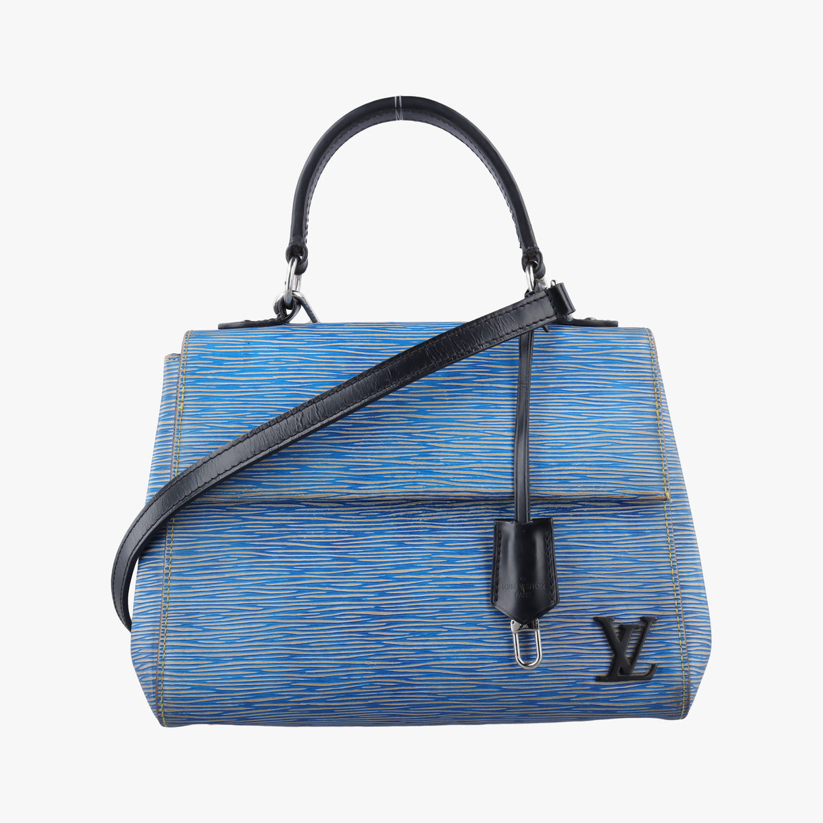 Pre-owned Louis Vuitton Cluny BB Blue Epi M51392 shoulderbag | stylenewstar