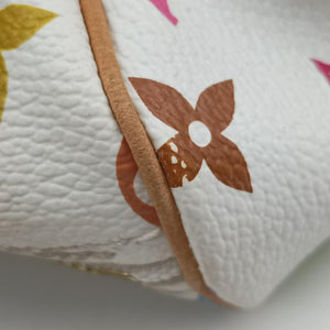 Pre-owned Louis Vuitton Speedy 30 white Monogram Multicolor M92643 handbag | stylenewstar