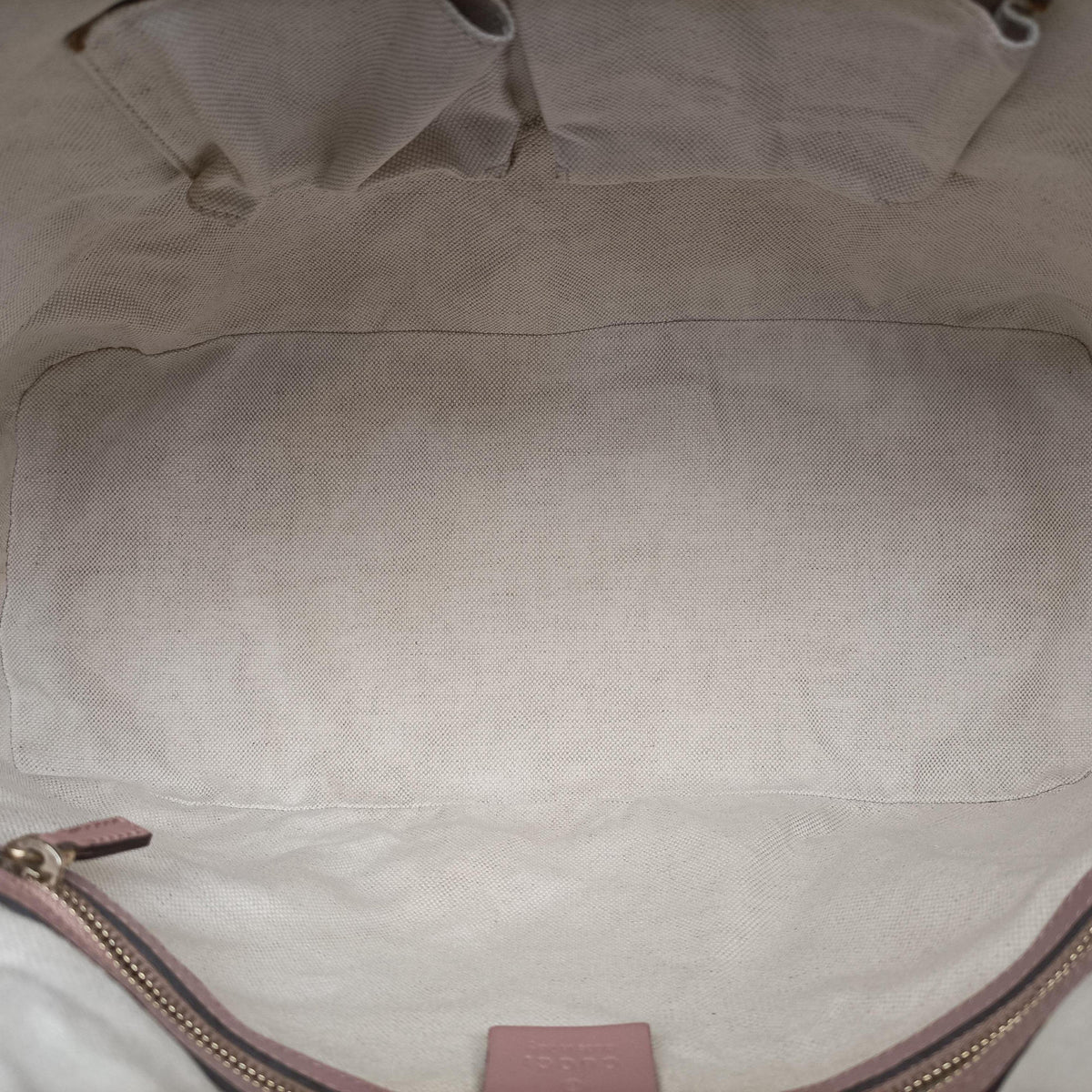 Pre-owned Gucci Microguccissima Beige Patent Leather 309614 shoulderbag | stylenewstar