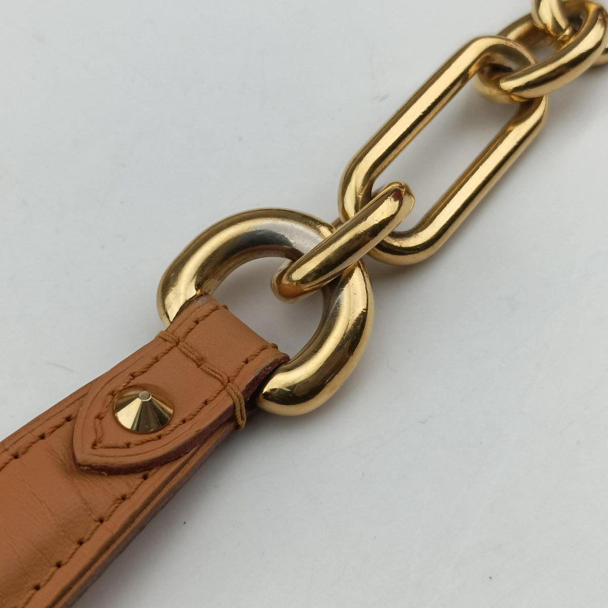Secondhand Louis Vuitton JUDY MM white Monogram Multicolor M40255 shoulderbag | stylenewstar