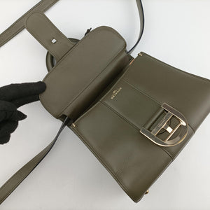 Pre-owned Delvaux Brillant Mini Green leather  shoulderbag | stylenewstar